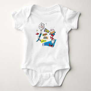 Dr. Seuss   Up Up Up with a Fish Baby Bodysuit