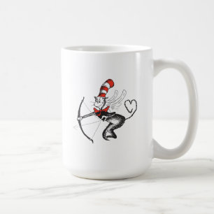 Dr. Seuss Valentine   Cat in the Hat Cupid Coffee Mug