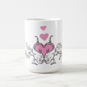 Dr. Seuss Valentine One Fish Two Fish Coffee Mug