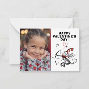 Dr. Seuss Valentine's Day   Be My Valentine Card
