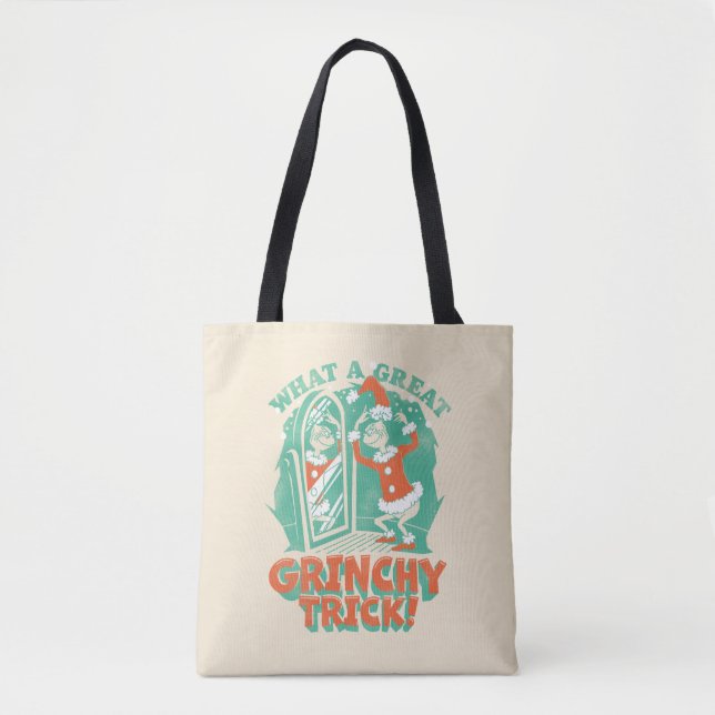 Dr. Seuss | What a Great Grinchy Trick! Tote Bag (Front)