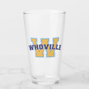 Dr. Seuss Who-ville Athletic Logo Glass