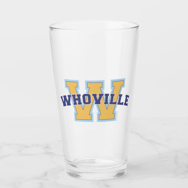 Dr. Seuss | Who-ville Athletic Logo Glass (Front)