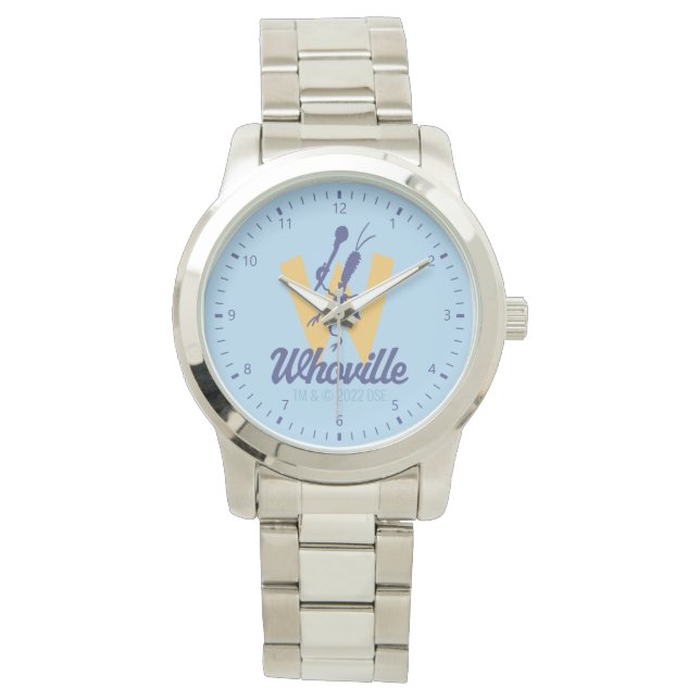 Dr. Seuss | Who-ville W Logo Watch (Front)