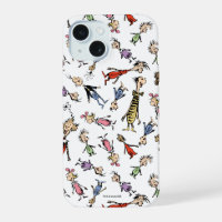 Dr. Seuss Whoville Characters Festive Pattern