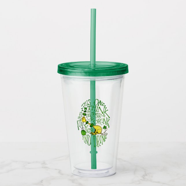 Dr. Seuss | Yink - St. Patrick's Day Acrylic Tumbler (Front)