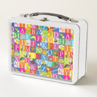 Dr. Seuss's ABC Colourful Block Letter Pattern
