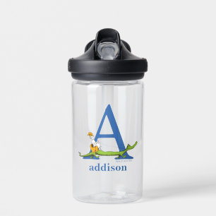 Dr. Seuss's ABC: Letter A - White   Add Your Name Water Bottle