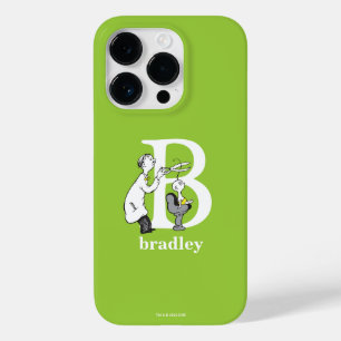 Dr. Seuss's ABC: Letter B - White   Add Your Name Case-Mate iPhone 14 Pro Case