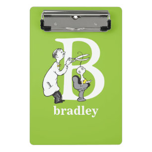 Dr. Seuss's ABC: Letter B - White Add Your Name Mini Clipboard