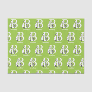 Dr. Seuss's ABC: Letter B - White Add Your Name Tissue Paper
