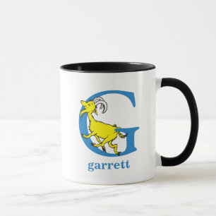 Dr. Seuss's ABC: Letter G - Blue   Add Your Name Mug