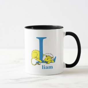 Dr. Seuss's ABC: Letter L - Blue   Add Your Name Mug