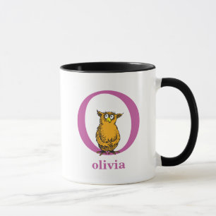 Dr. Seuss's ABC: Letter O - Purple   Add Your Name Mug