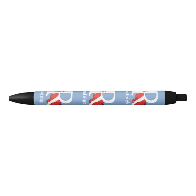 Dr. Seuss's ABC: Letter R - White | Add Your Name Black Ink Pen (Front)