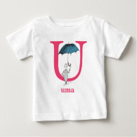 Dr. Seuss's ABC: Letter U - Pink | Add Your Name
