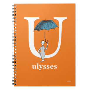 Dr. Seuss's ABC: Letter U - White Add Your Name Notebook