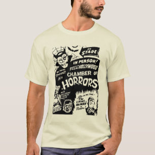 Dr Shivers Chamber of Horrors Spook Show Poster T-Shirt