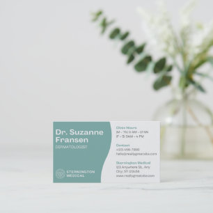 Dr. Suzanne Fransen Dermatologist Appointment Card