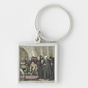 Dr Syntax at the Funeral of his Wife, from 'The To Key Ring