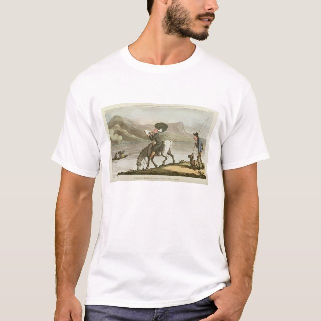 Dr. Syntax sketching the lake T-Shirt (Front)