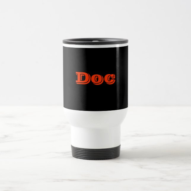 Dr Travel Mug (Center)