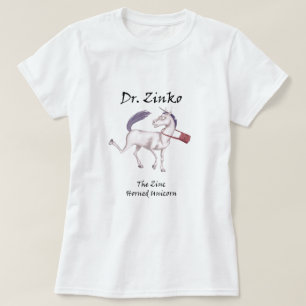 Dr. Zinko The Zinc-Horned Unicorn Tee-Shirt T-Shirt