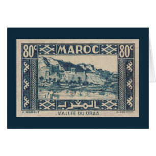 Draa Valley, Morocco - Card