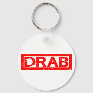 Drab Stamp Key Ring