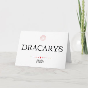Dracarys Card