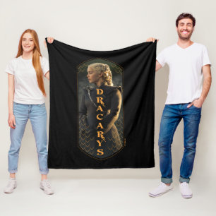 "Dracarys" Daenerys Targaryen Graphic Fleece Blanket
