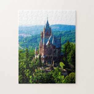 Drachenfelsen Castle Germany. Jigsaw Puzzle