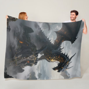 Drachenwelt – Das Reich aus Feuer und Magie´1 Fleece Blanket