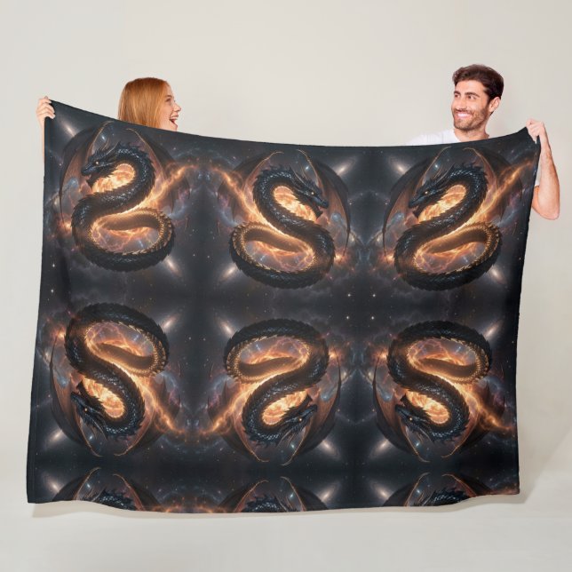 Drachenwelt – Das Reich aus Feuer und Magie´4 Fleece Blanket (In Situ)