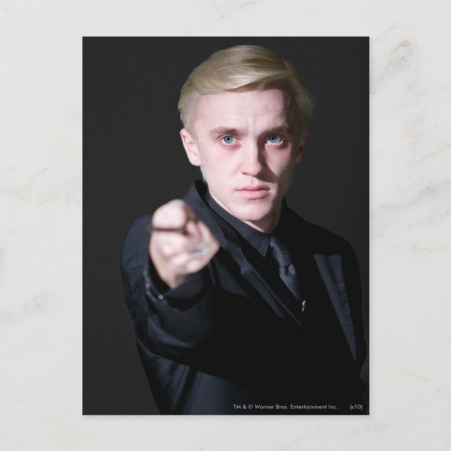 Draco Malfoy 2 Postcard (Front)
