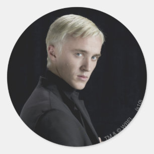 Draco Malfoy Arms Crossed Classic Round Sticker