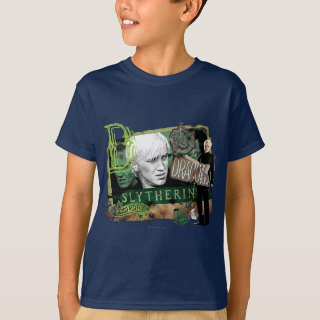 Draco Malfoy Collage 1 T-Shirt (Front)