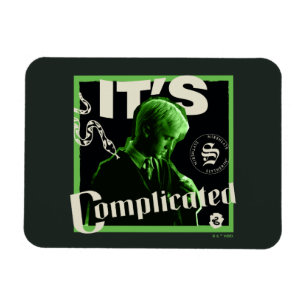 Draco Malfoy - "It's Complicated" Magnet