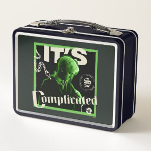 Draco Malfoy - "It's Complicated" Metal Lunch Box