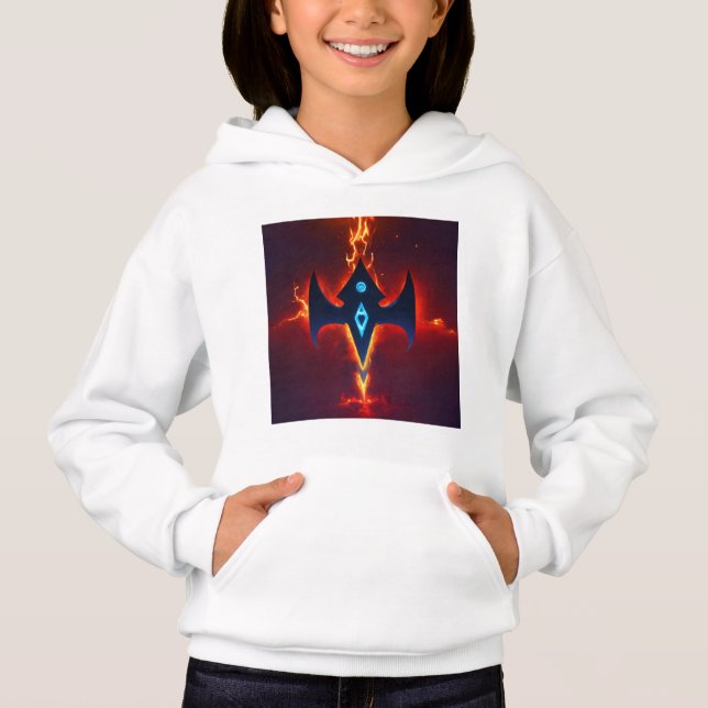 Draco the Adorable Dragon: Skull Style Sweater Des (Front)
