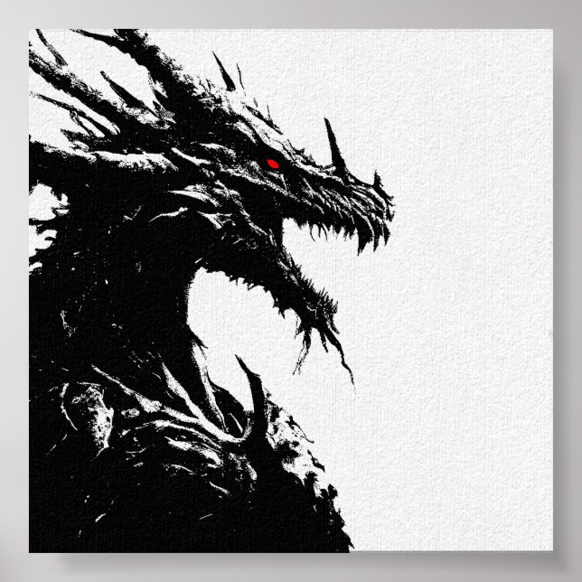 DRACONIAN  | Matte Paper Print (Front)