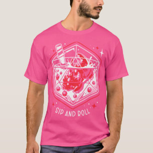Draconic Bubble Tea - Dragon D20 Dice T-Shirt