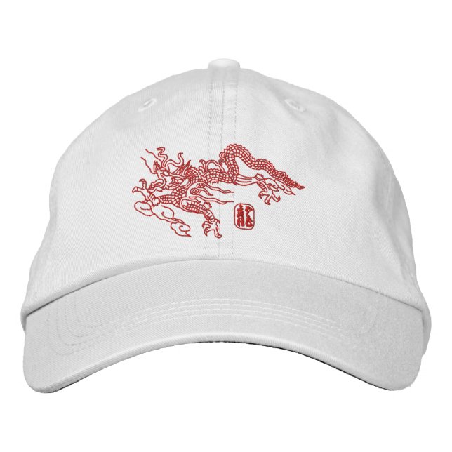 Draconic Majesty Embroidered Hat (Front)