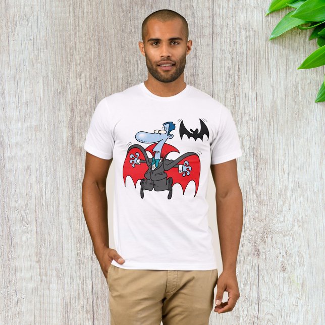 Dracula And A Bat Mens T-Shirt (Creator Uploaded)