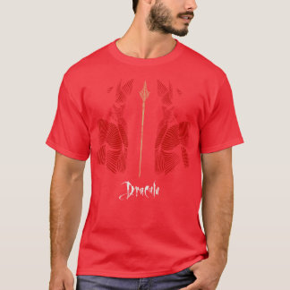 Dracula Bram Stoker Vlad colour T-Shirt
