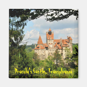 Dracula Castle in Transylvania, Romania Magnet