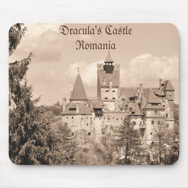 Dracula Castle in Transylvania, Romania Mouse Mat (Front)