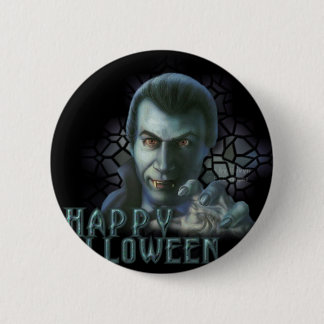 Dracula Halloween 6 Cm Round Badge
