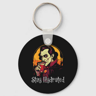 Dracula Halloween Scary Trick Or Treat Spooky Vamp Key Ring