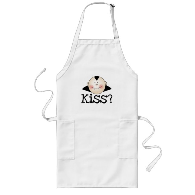 Dracula Kiss Long Apron (Front)